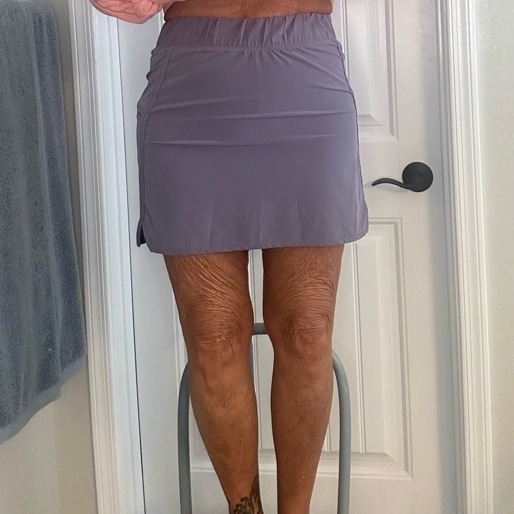 Calia by Carrie Underwood Women's Purple Lavender Skort/Skirt Mini XS